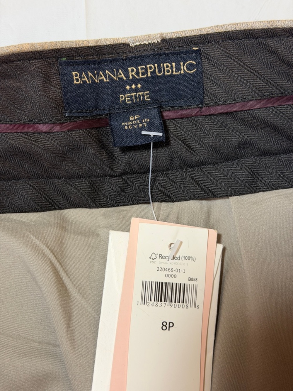 Banana Republic Light Taupe Women's Dress Trousers - Picture 4 of 7